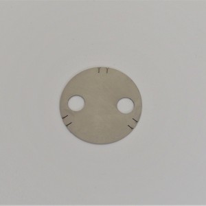 Bottom cover for amperemeter, stainless, Jawa, CZ