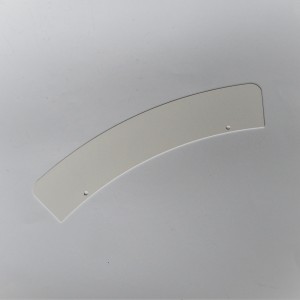 Tabliczka rejestracyjna na przedni błotnik, biała, Jawa, CZ