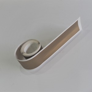 Naklejki, złote paski, 2 mm x 150 cm, Jawa, CZ