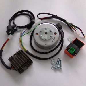 Zapłon elektroniczny GEMO® - D01 12V ( v.2 ) pojedynczy cylinder, Jawa 250 Perak, Kyvacka, Libenak, Panelka