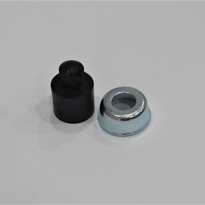 Tulejka z gumą stopki centralnej, Jawa 634-640