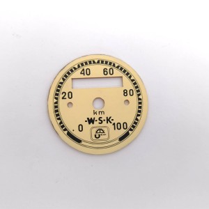 Ciferník tachometru WSK (1) 0 - 100 km/h