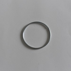 Objemka gumy przedniego zawieszenia, 56 mm, ocynk, Jawa 634