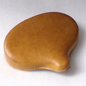 Siedzenie przednie, retro skóra, jasny brąz