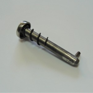 Zamek skrzynek bocznych, nierdzewny, Jawa 250/350 Kyvacka