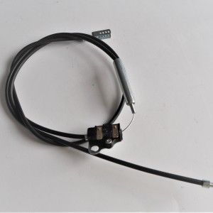 Linka hamulca z automatem stop, 49+80 cm, całkowica dł.147 cm, Jawa 634