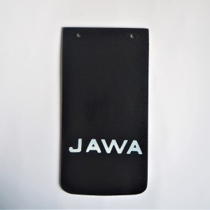 Chlapacz błotnika z białym napisem JAWA, oryginał