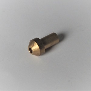 Króciec rurki paliwowej, mosiądz, Jawa Special, Jawa Villiers, Robot, CZ 175, 250 Sport przedwojenna