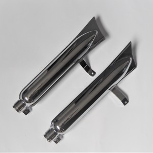 Tłumiki rybki, CZ 125 B / T