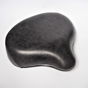 Siedzenie przednie, retro skóra, czarne