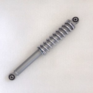 Tylny amortyzator, szary / chrom, Jawa Babetta