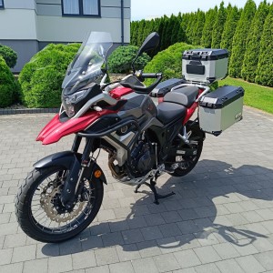 JAWA 500 RVM ADVENTURE - 2024   CZERWONA - DEMO - FULL