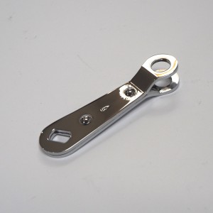 Dźwignia tylnego hamulca, chrom, Jawa Villiers, Special