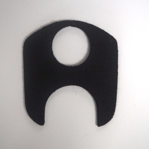 Podkładka filcowa pod korek zbiornika, czarna, Jawa Babetta 207