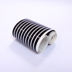 Naklejki, czarne paski, 4 mm x 150 cm, Jawa, CZ