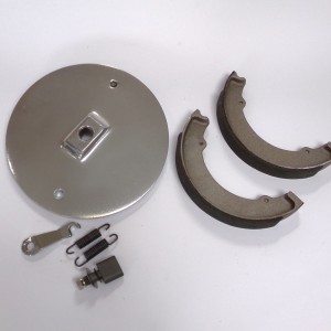 Pokrywa hamulca koła, przód, komplet, Jawa 500 OHC 00, 01