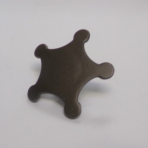 Rozeta-śruba hamula ciernego główki ramy, surowa, Jawa Special