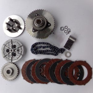 Zestaw sprzęgłowy, oryginał, Jawa 638-640