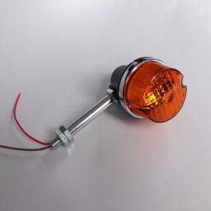 Blinklicht, orange, lange Röhre 10 cm, Jawa 634-640