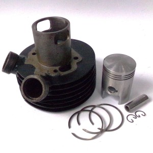 Cylinder + tłok 59,50/16, oryginał, po renowacji, Jawa 175/356