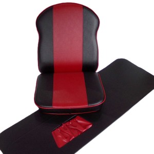 Siedzenie z oparciem + boki, komplet, skóra ekologiczna, VELOREX 560/561