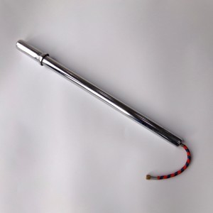 Pompka motocyklowa, 42 cm, chrom, Jawa, CZ