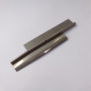 Zawias puszki bocznej akumulatorowej, lewy, 120 x 33 mm, Jawa Kyvacka, Panelka