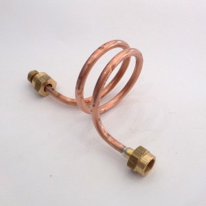 Rurka paliwowa do gażnika GREATZIN, mosiądz, Jawa Robot