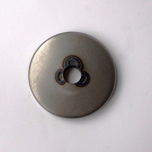 Osłona przedniego koła, 74 mm, surowa, Jawa 250/350 Kyvacka