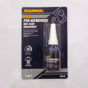 Klej do gwintów, czerwony, mocny, 10 ml