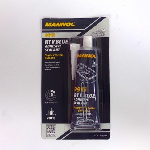 Uszczelniacz silikonowy, kolor niebieski, 85 g