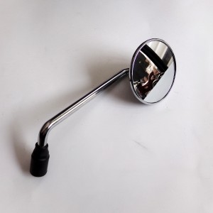 Lusterko boczne okrągłe, prawe, M10x1,25, chrom, Jawa 300 CL