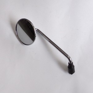 Lusterko boczne okrągłe, lewe, M10x1,25, chrom, Jawa 300 CL