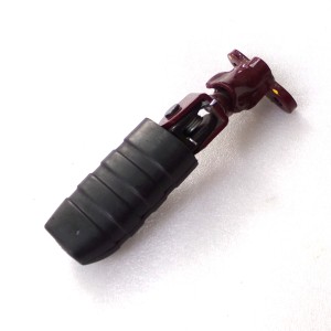 Stopka kierowcy, lewa, z uchwytem mocującym, Jawa 300 CL