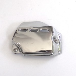 Kryt sání právý, chrom, Jawa 300 CL