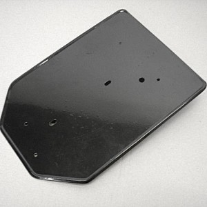 Uchwyt tabliczki rejestracyjnej, bez obróbki powierzchniowej, Jawa Bizon