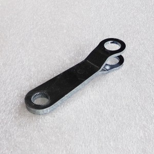 Dźwignia linki hamulca 91mm, ocynk, Jawa 250/350